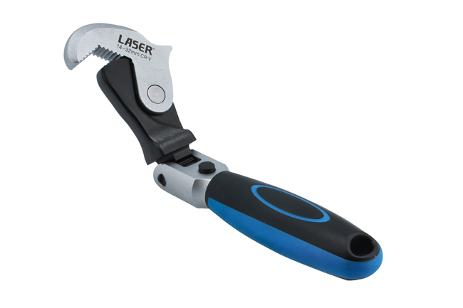 Laser Tools 8826 Flexi-Head Adjustable Wrench 14 - 32mm