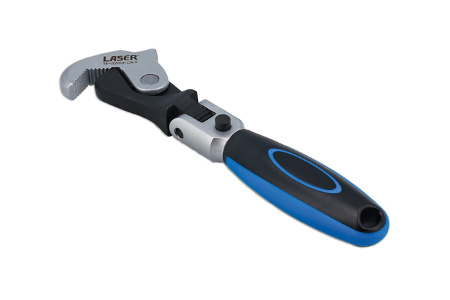 Laser Tools 8826 Flexi-Head Adjustable Wrench 14 - 32mm