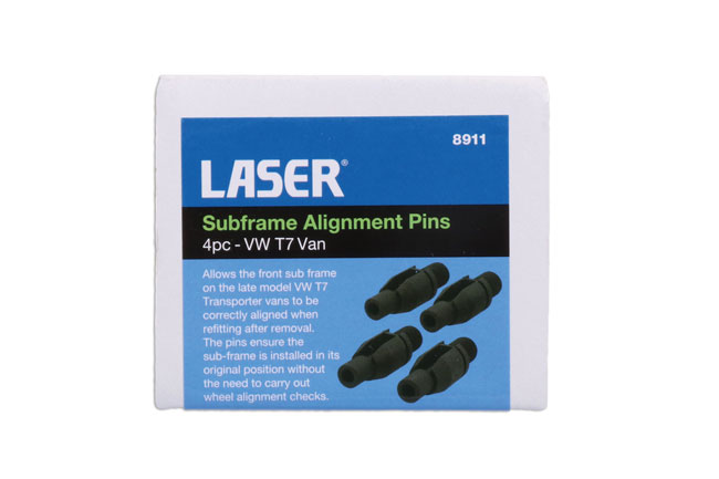 Laser Tools 8911 Subframe Alignment Pins 4pc - VW T7 Van