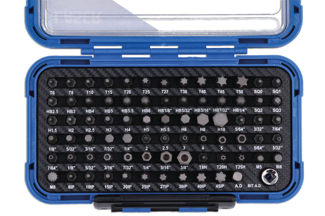 Laser Tools 8943 Specialist Bit Set 77pc