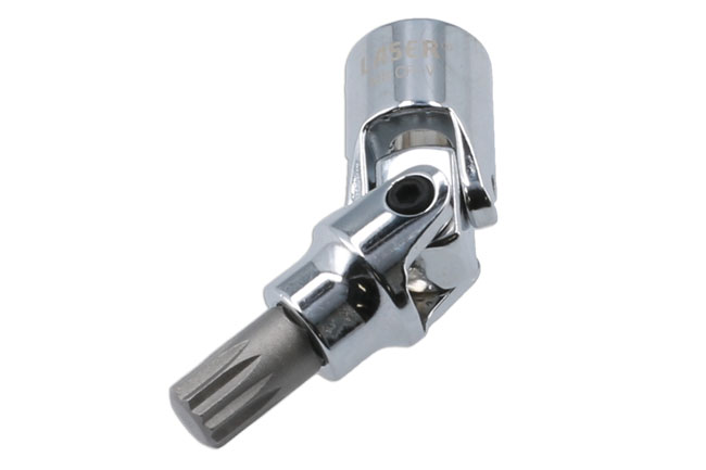 Laser Tools 8967 Triple Square Universal Joint Bit Socket M8 1/4"D