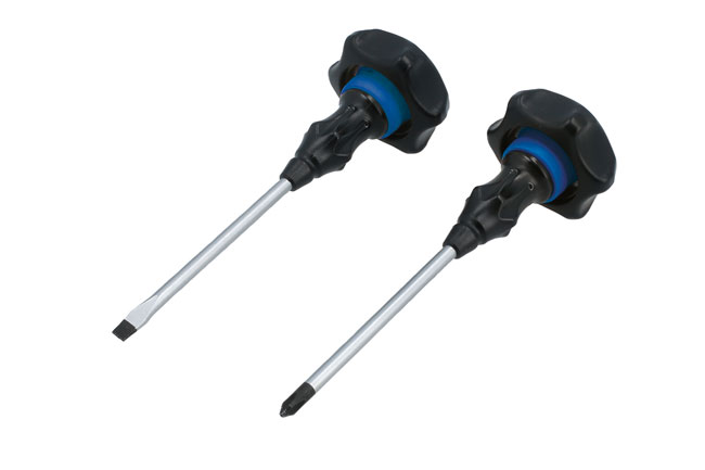 Laser Tools 9023 High Torque Palm Screwdrivers 2pc