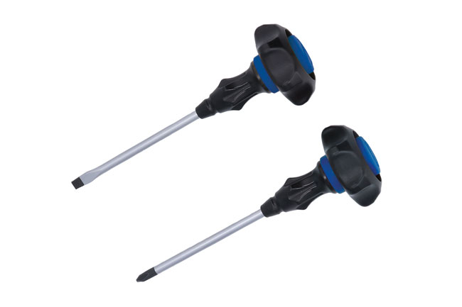 Laser Tools 9023 High Torque Palm Screwdrivers 2pc