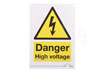 6642 Danger High Voltage Sign