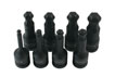 7672 Ball End Impact Hex Socket Bit Set 1/2"D 8pc